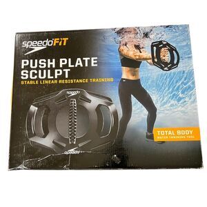 NIB Speedo Fit Unisex Swim Training Swimming Water Trainer Push Plate Sculpt